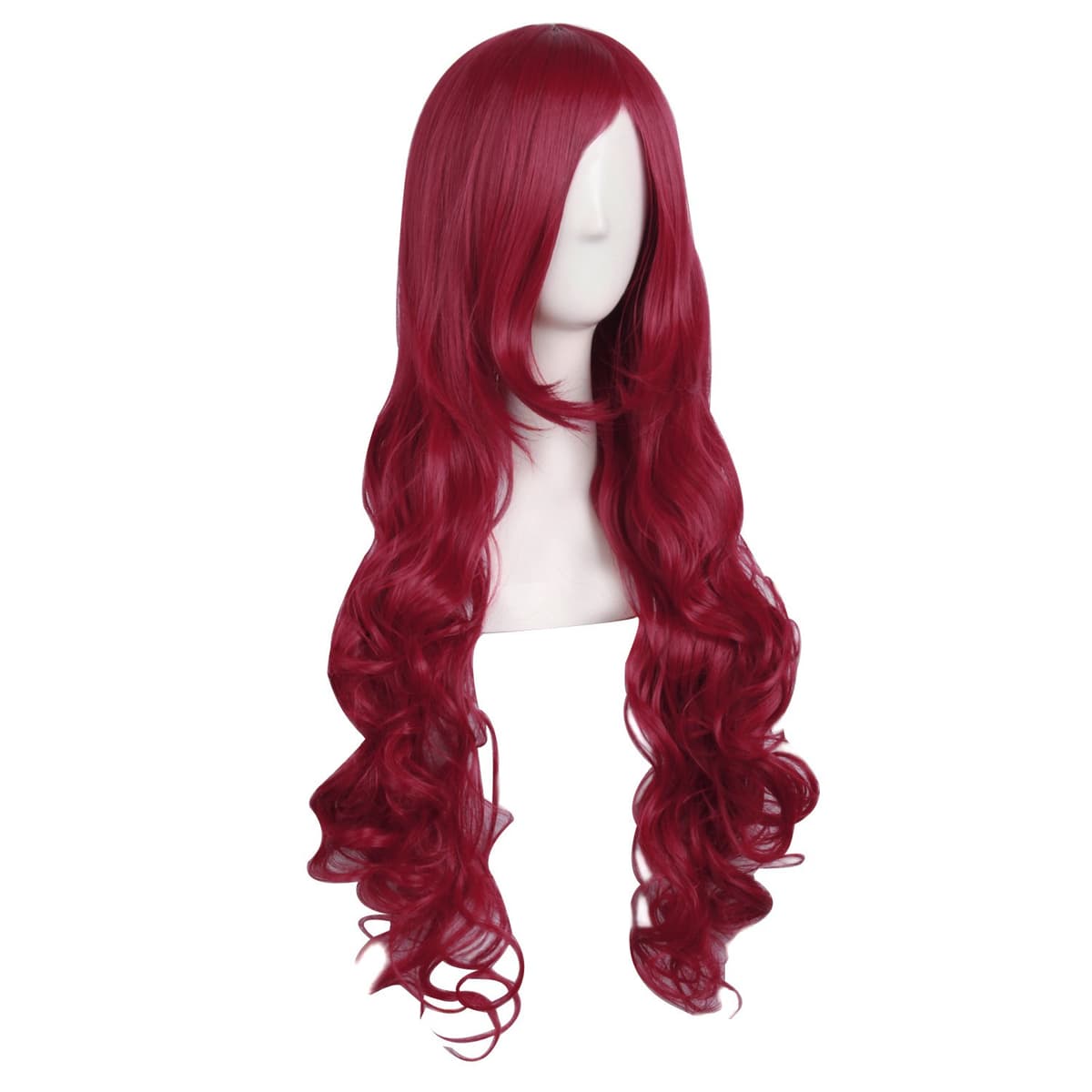 Mapofbeauty 32 Pulgadas/80cm de Luz Rubia Pelo Largo Rizado Ondulado Peluca Cosplay Peluca — view 68