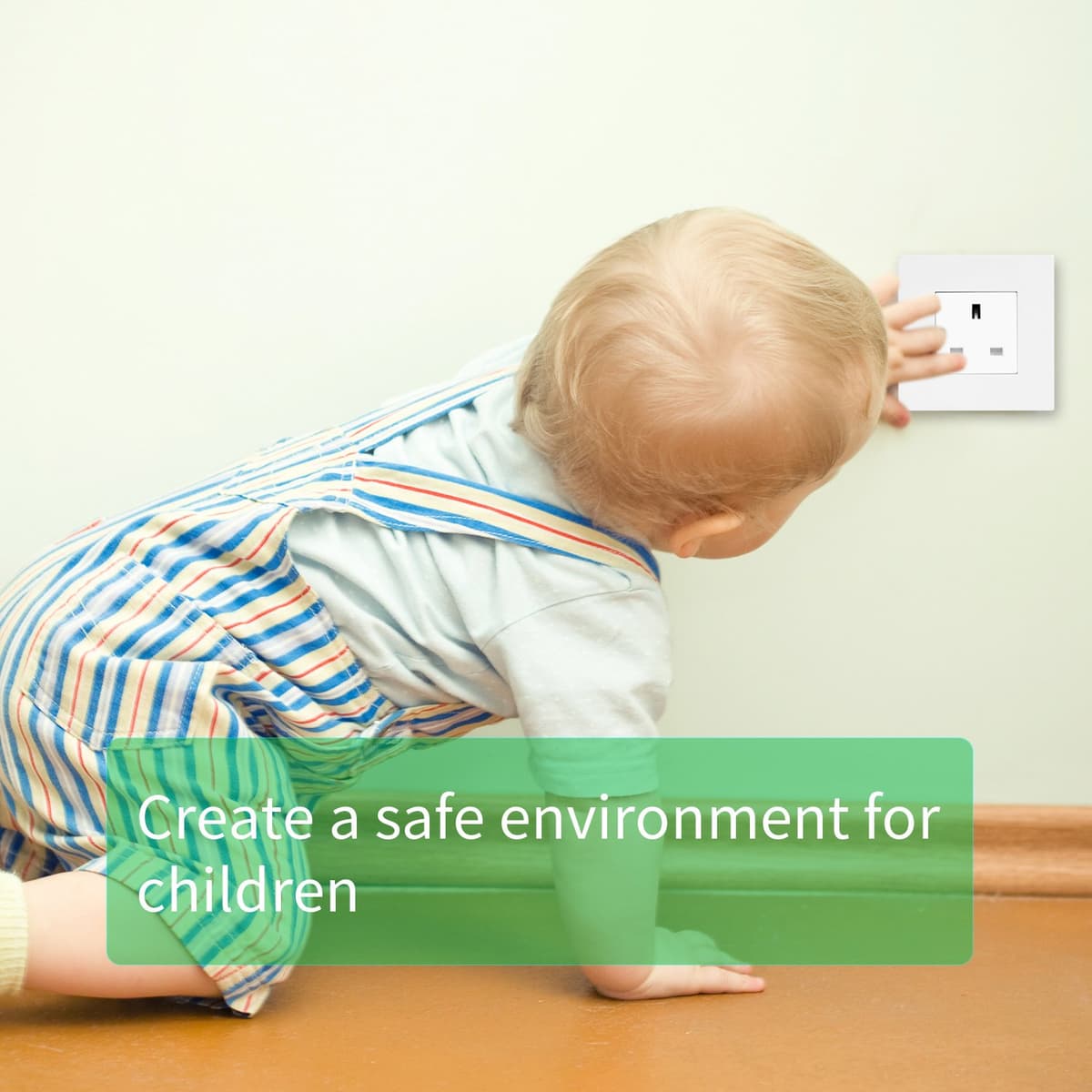Norjews 20 Pack Plug Socket Covers UK, Child Safety Plug Socket Sovers Baby UK, Socket Protectors for Sockets UK - White — view 6