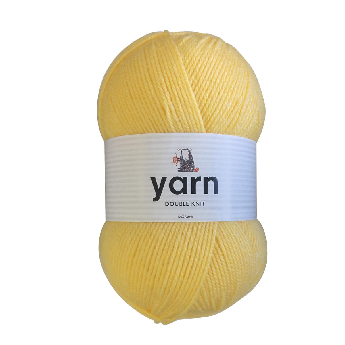 Korbond DK Beige Yarn - 100g Acrylic Wool - Lightweight, Hypoallergenic & Durable Double Knit Crochet Yarn Knitting Wool (290m Total) — view 129