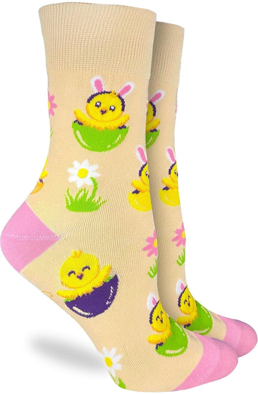 Good Luck Sock Women's Floral Dinosaurs Socks, Shoe Size 5-9 — view 62