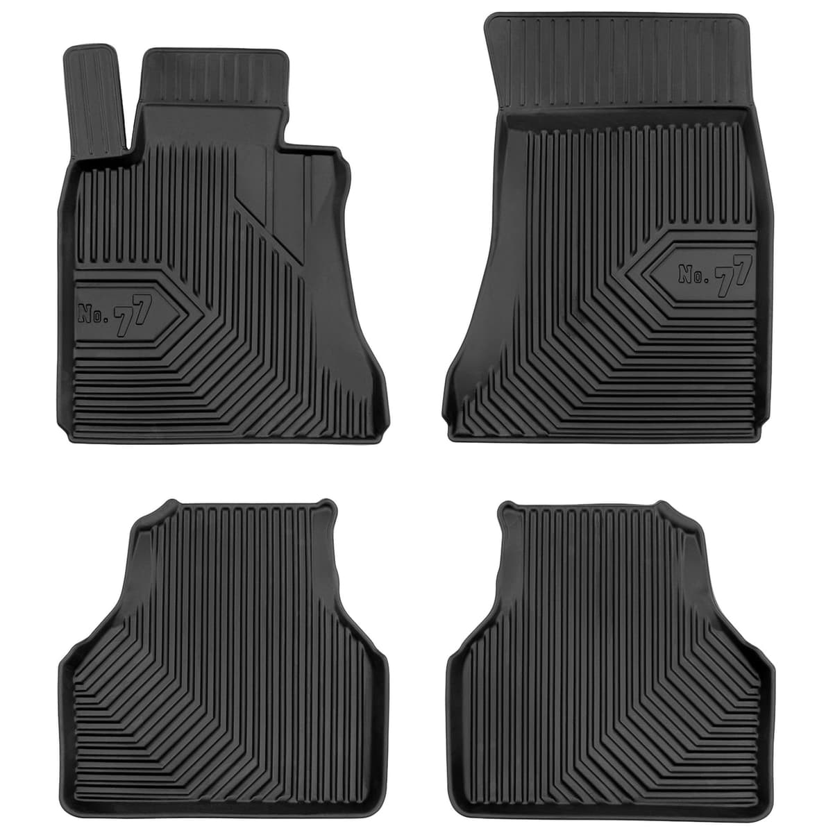 MOTOS Rubber Mats for BMW 3 Series E90 2004-2012 Improve the Comfort of Your Travels with the Non-Slip Carpet Car No.77- Multi-Season Car Mats — view 99