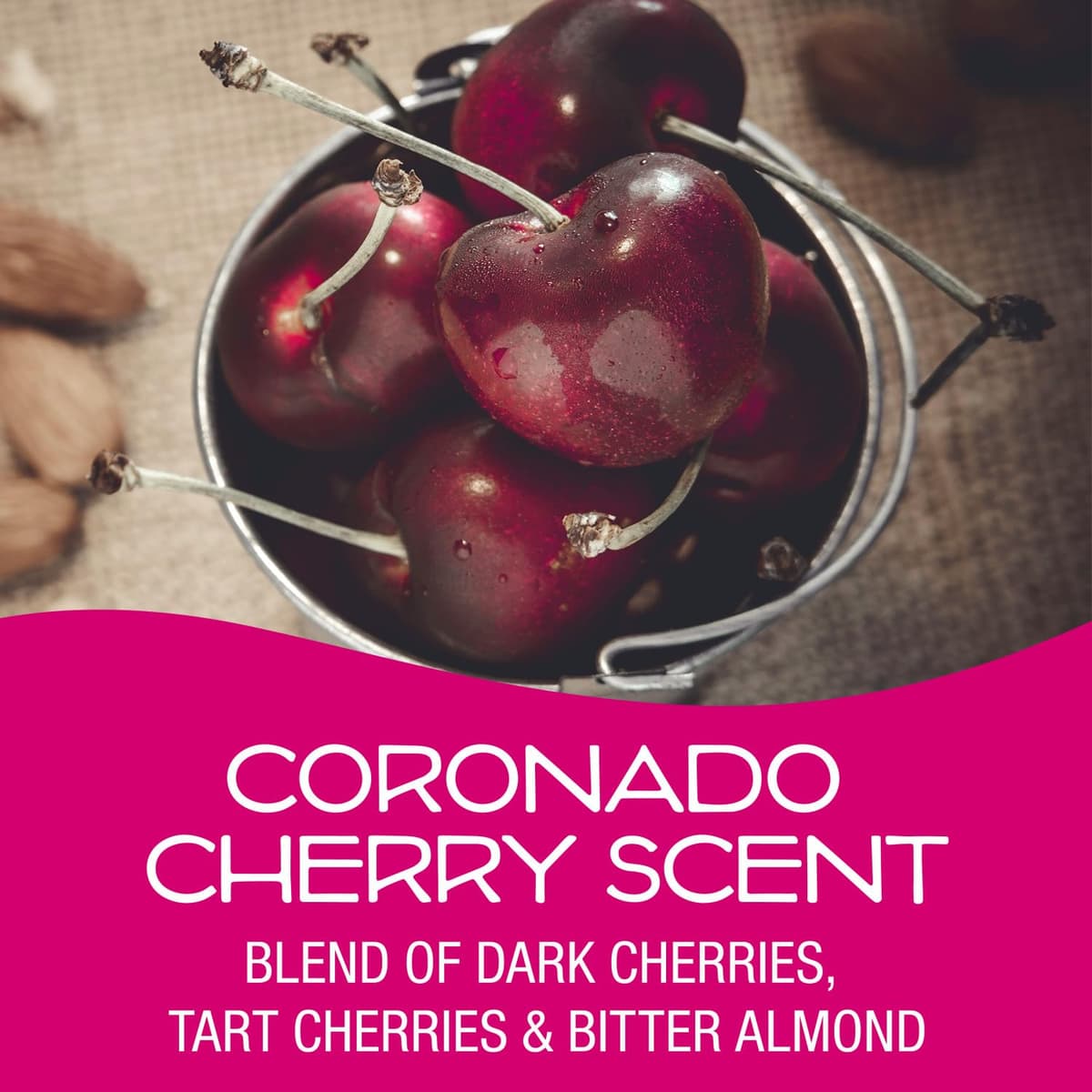 California Scents Car Air Fresheners Can, Assorted Scents (Fresh Linen, Coronado Cherry, Newport New Car), Pack of 4, Strong Adjustable Long-Lasting Fragrance, Eliminates Odour — view 4