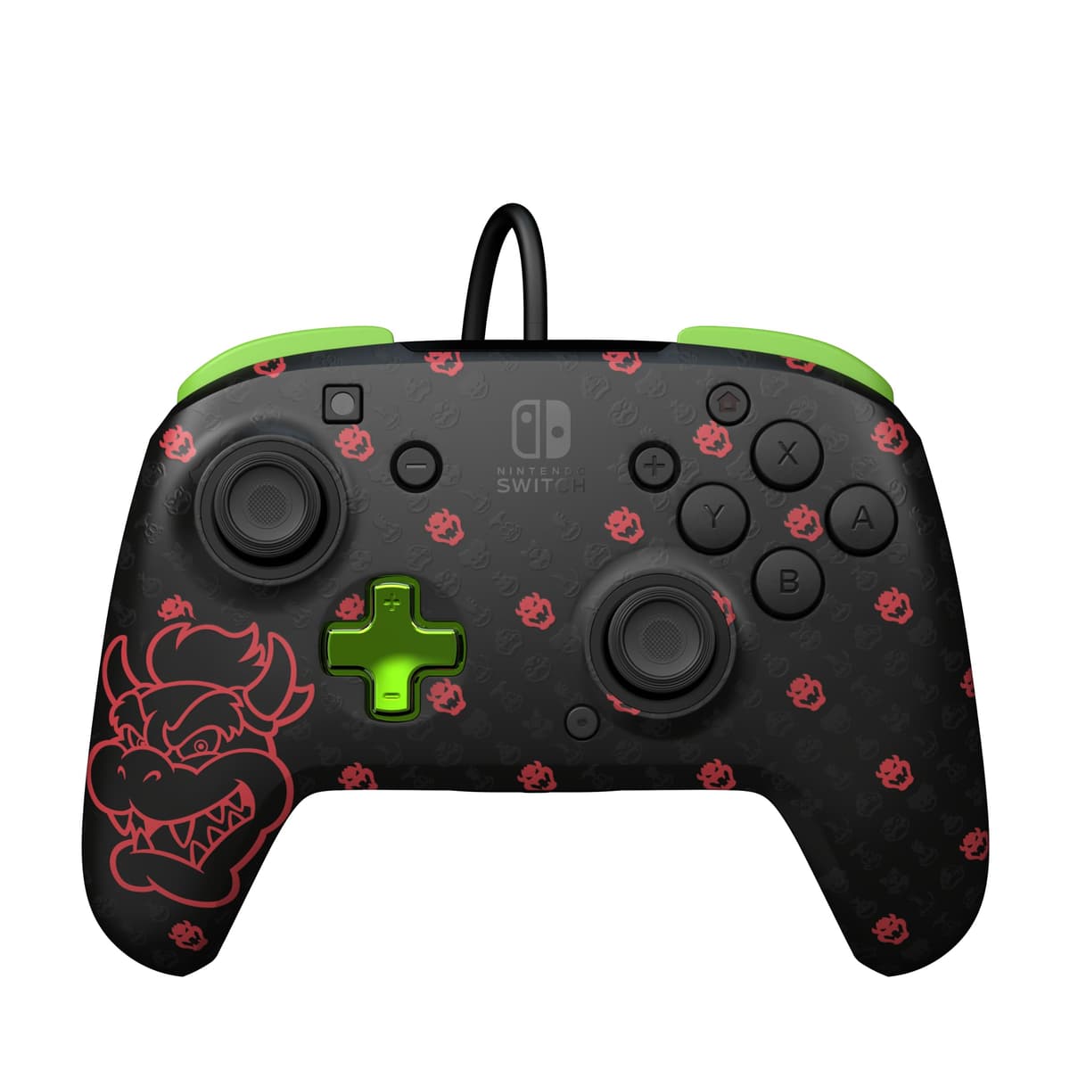 PDP Afterglow Wave Wireless Pro Controller with Full Motion for Nintendo Switch, Nintendo Switch - OLED Model, 8 RGB LED Lighting Zones, 30 Foot Range, 20 Hour Rechargeable Battery White — view 20