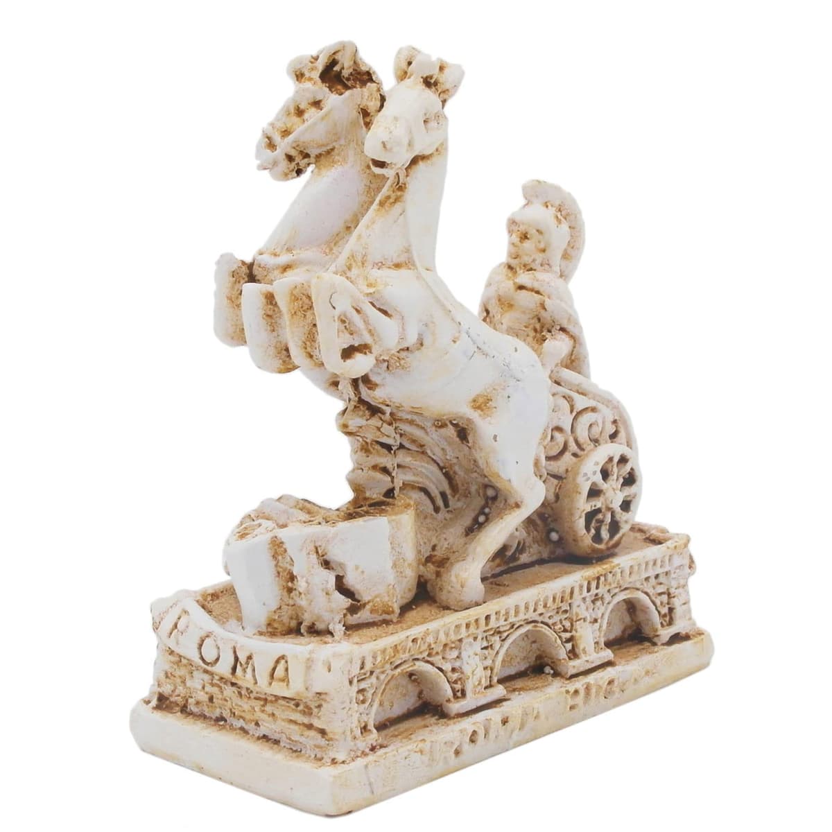 Rome Soldier Fish Tank Decorations Ancient Arena Roman War Horse Reptile Turtle Lizard Spider Tanks Terrarium Building Décor Ornament Pet