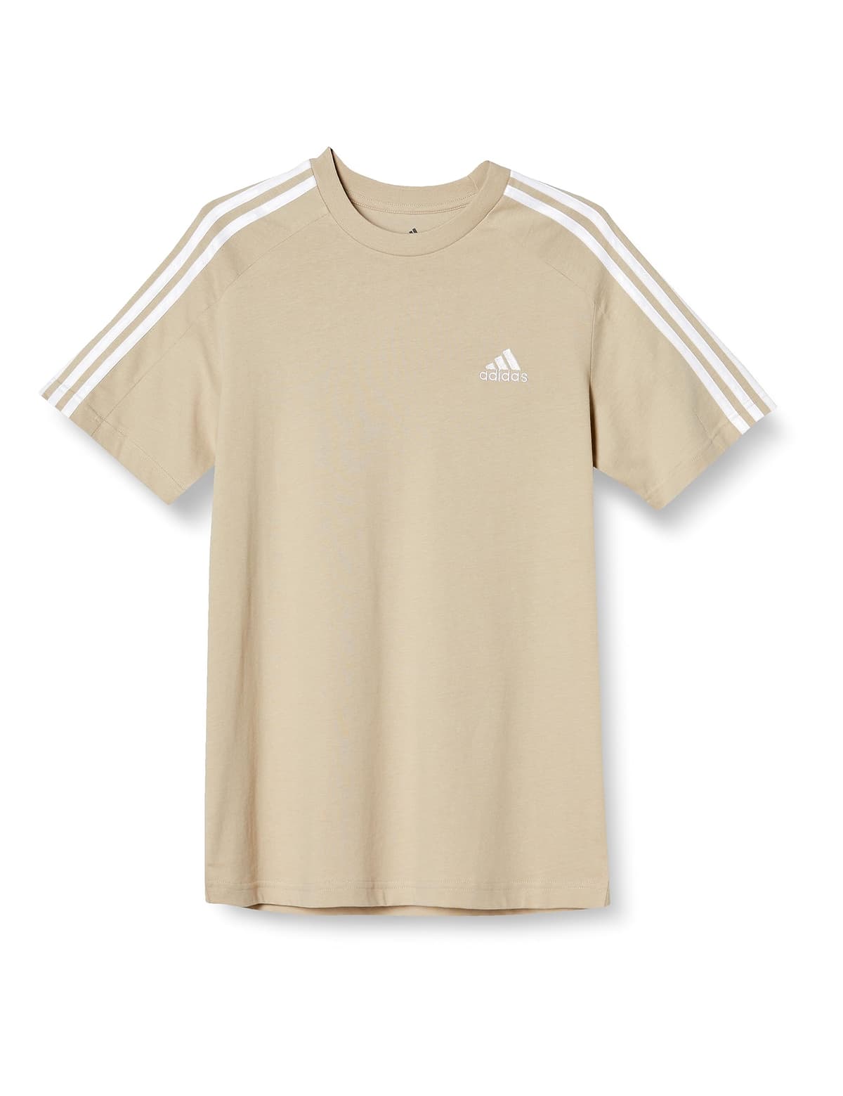 adidas Essentials Single Jersey 3-Stripes tee Camiseta de Manga Corta Hombre (Pack de 1) — view 46