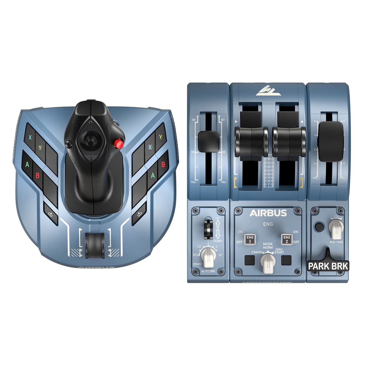 Thrustmaster TCA Captain Pack X Airbus Edition - Pack de Vuelo Completo para Xbox Series X|S y PC (Sidestick, Quadrant y Add-ons, Licencia Oficial Airbus) Azul/Negro — view 4