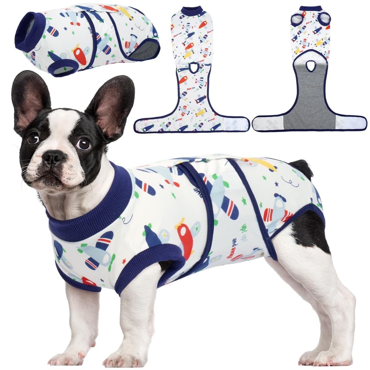 Kuoser Dog Recovery Suit Female, Dog Onesie for Surgery, Female Spay and Male Neuter Onesie for Post-Op Care, Prevent Licking Puppy Onesies — view 36