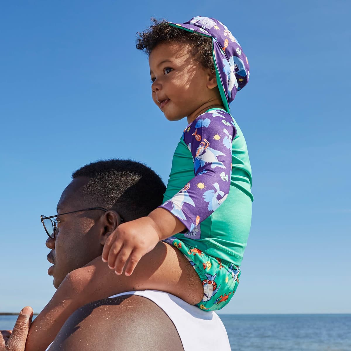 Bambino Mio, pañal bañador, muelle de pelícanos, mediano (6-12 meses) — view 5