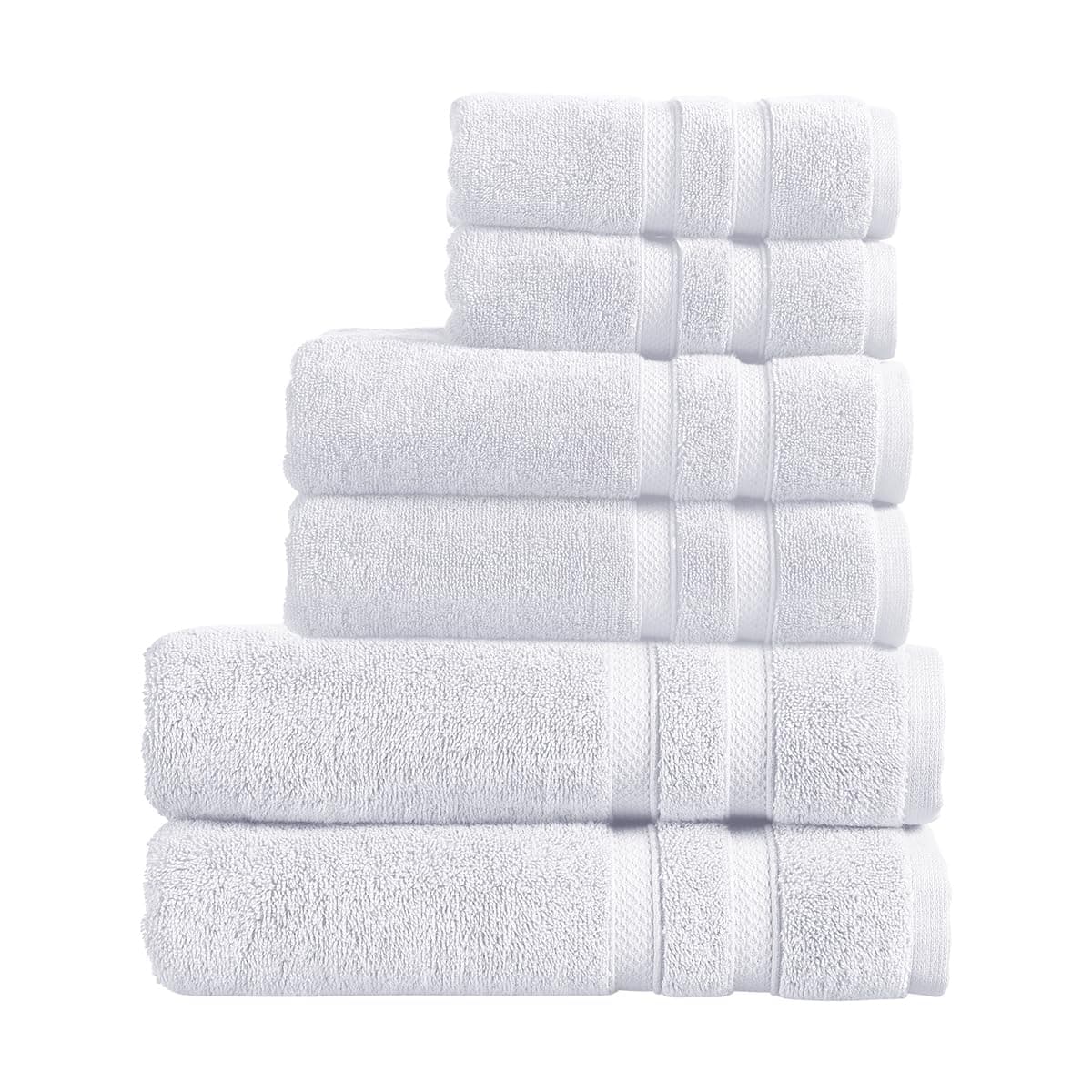 Christy Chroma Bath Towels | Set of 2 | Highly Absorbent Heavyweight 675GSM | Bold and Bright | Soft Velvety Smooth Bathroom Shower Towels | 100% Cotton | Sustainably Made | Ash Grey — view 130