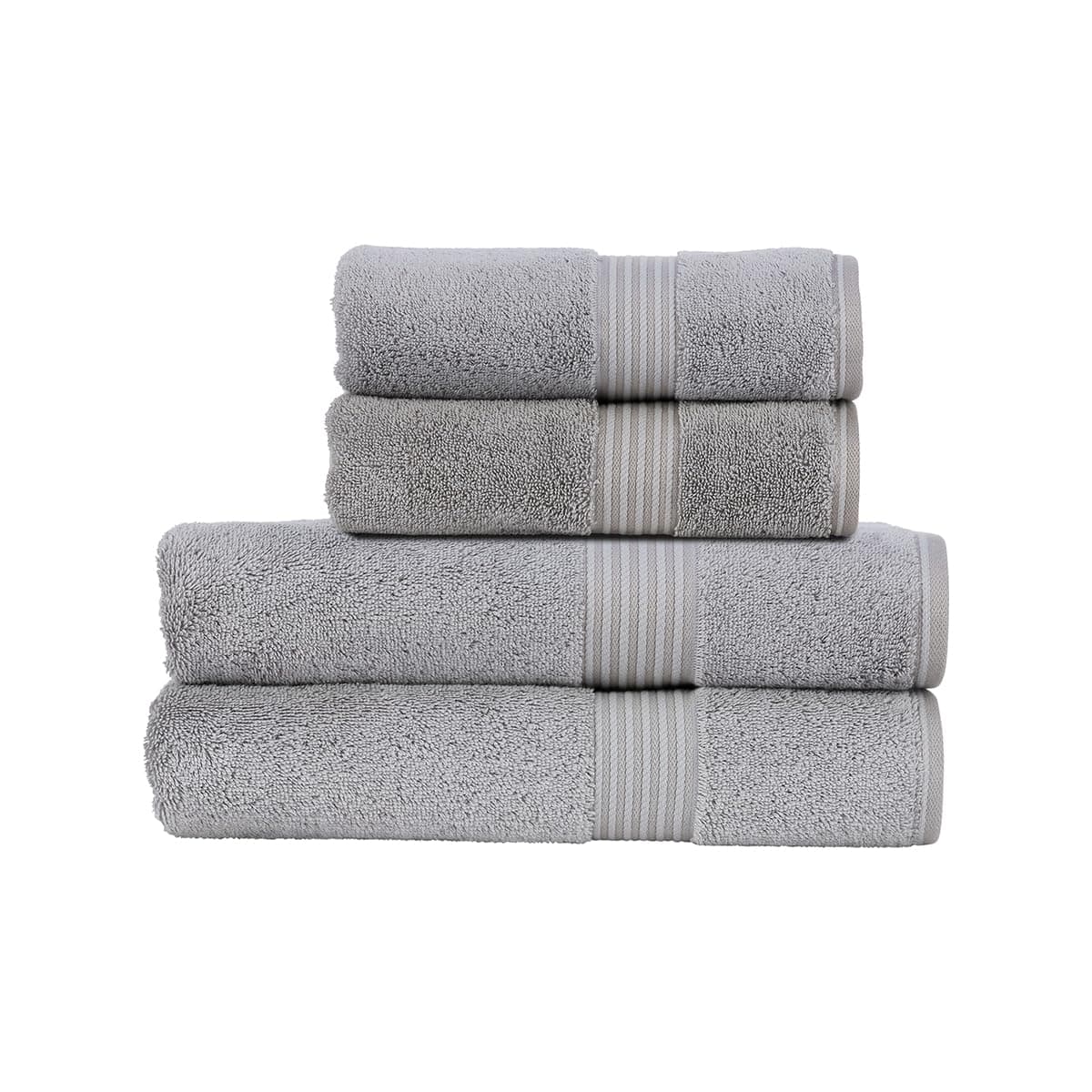 Christy Supreme Hygro 2 Hand Towels Set | Mineral Blue | 100% Luxury Supima Cotton | Ultra Soft | Super Absorbent | 650GSM | Plush and Long Lasting — view 29