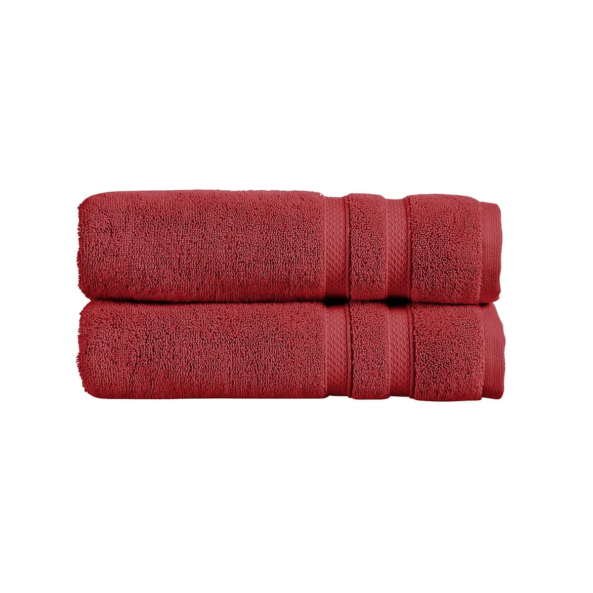 Christy Chroma Bath Towels | Set of 2 | Highly Absorbent Heavyweight 675GSM | Bold and Bright | Soft Velvety Smooth Bathroom Shower Towels | 100% Cotton | Sustainably Made | Ash Grey — view 26