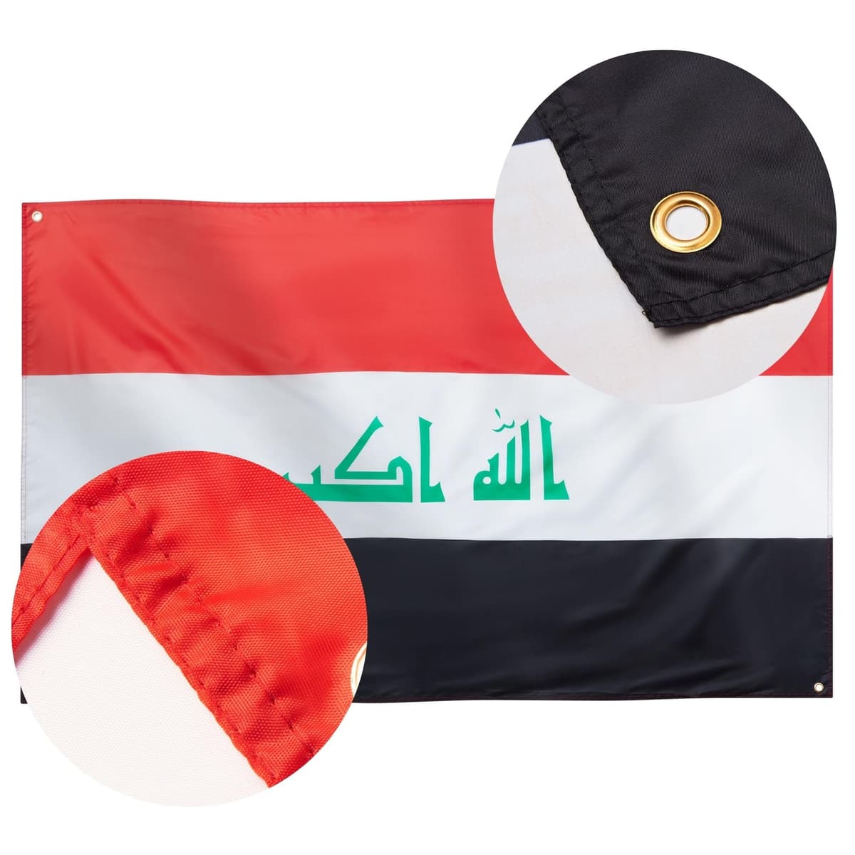 Runesol Cornwall Flag - 91x152cm, 3ft x 5ft, Cornish Flag, 4 Grommets, Eyelet in Every Corner, Premium Quality, Inside & Outside Use, Vivid Colours — view 1081