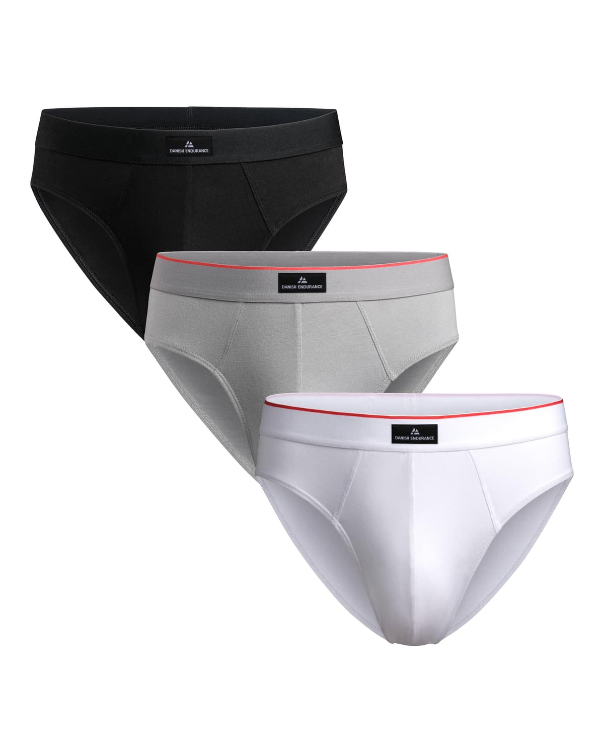 DANISH ENDURANCE Calzoncillos Hombre Slip, Slips Hombre Algodon, Transpirables, Pack de 3 - Ropa Hombre, Ropa Interior — view 8
