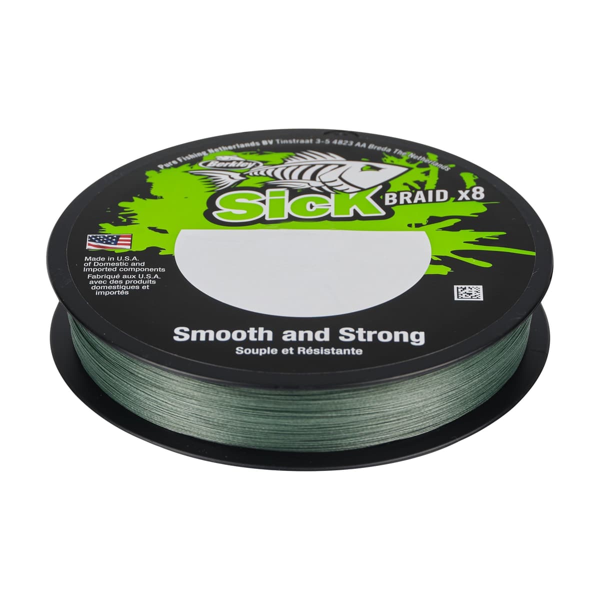 Berkley Sick Braid - Línea de pesca trenzada de 8 hebras, súper suave, 8 portadores, multifilamento, trenza de polietileno, líneas de pesca de depredador de 150/300 m para pesca en agua dulce y salada — view 2