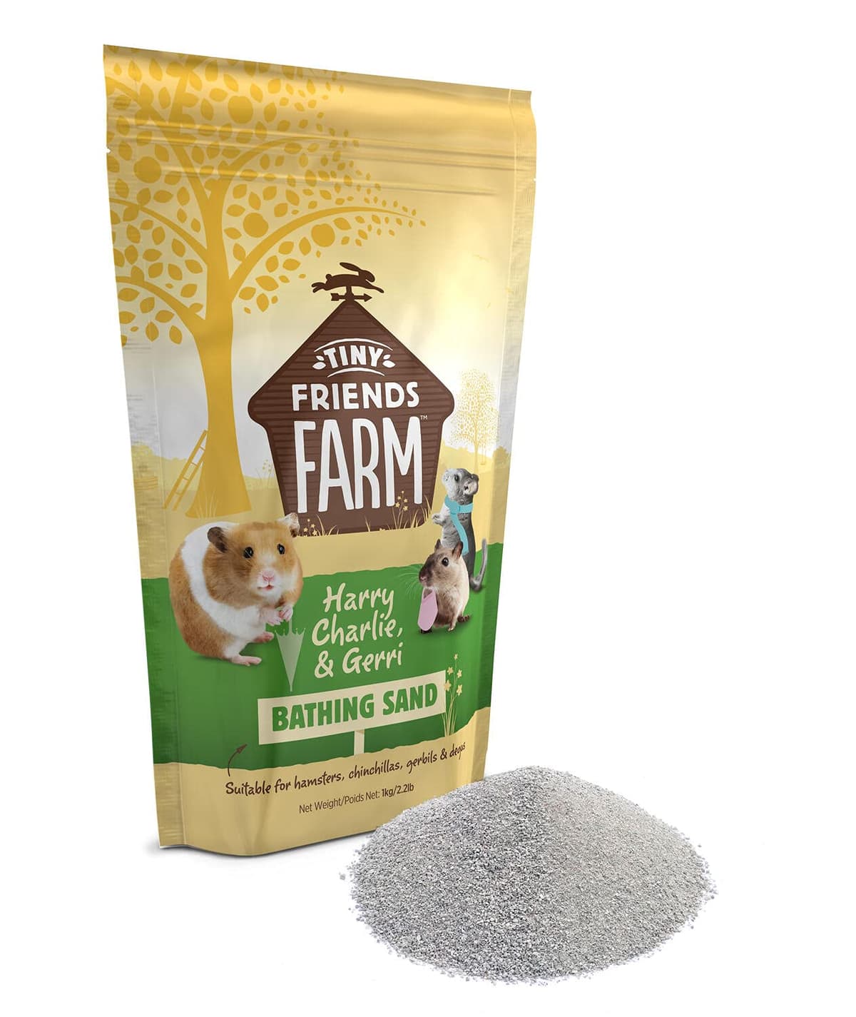 Supreme Petfoods Chinchilla Bathing Sand, 1 kg — view 4