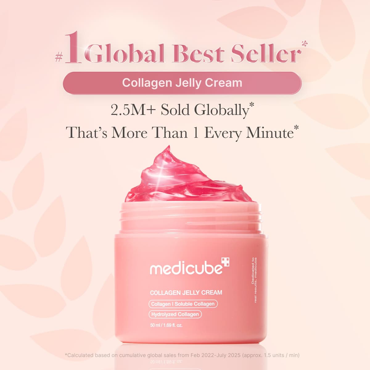 medicube Collagen Jelly Cream- Niacinamide & Freeze-Dried Hydrolyzed Collagen - Boosts skin's barrier hydration and gives 24h Glow & Lifted Look - Korean skincare (1.69 Fl Oz) — view 2