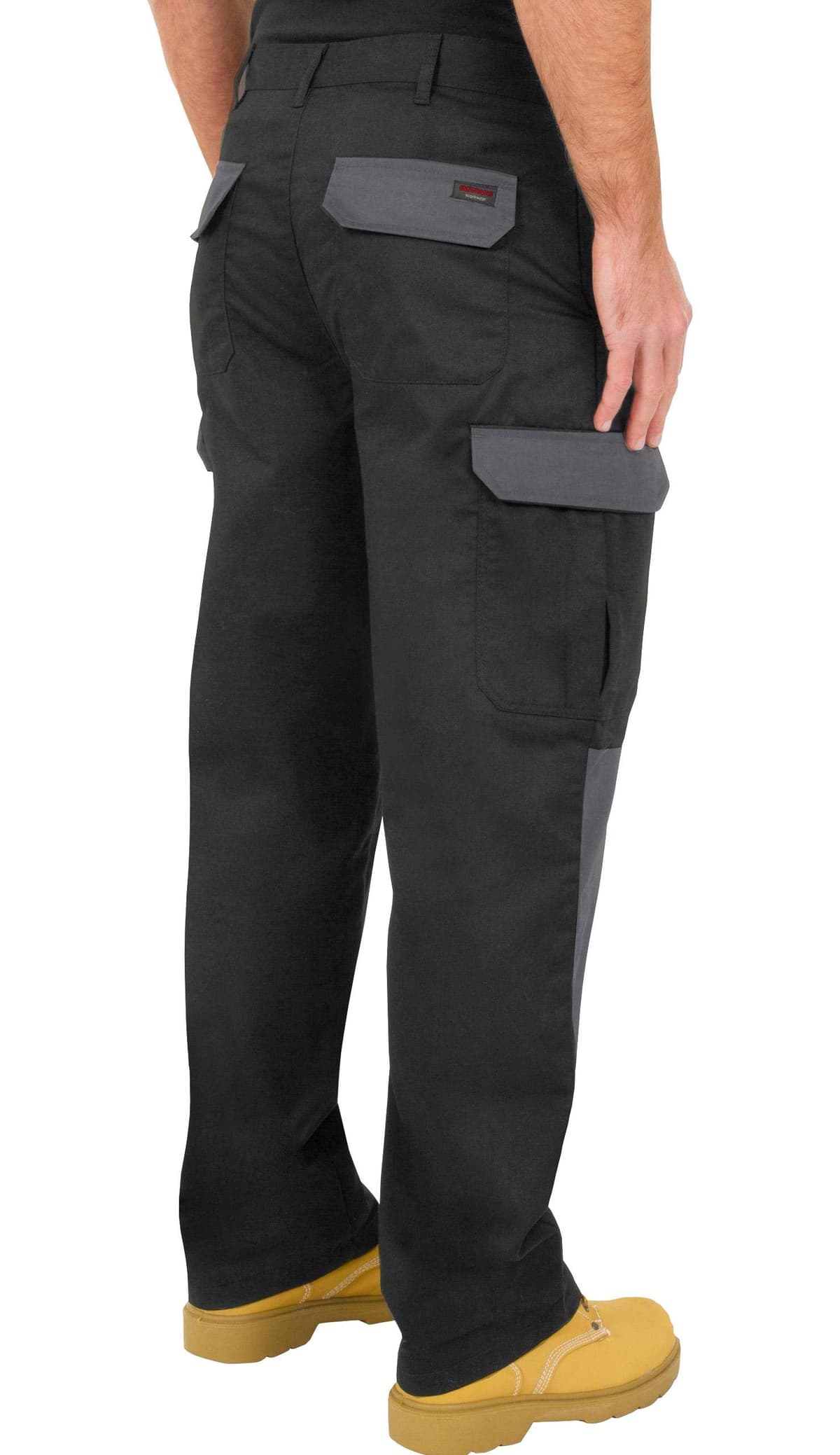Endurance - Pantalones Tipo Cargo, de Combate, con Bolsillos para Rodillera y Costuras reforzadas — view 2