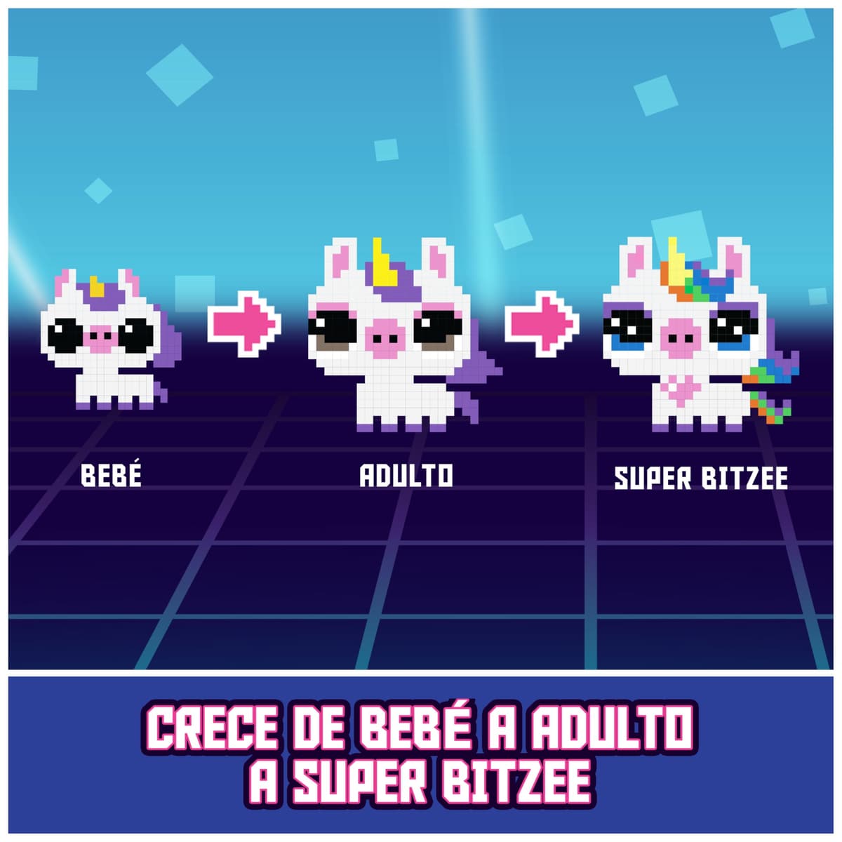 BIZTEE MAGICALS - Mascota Virtual con 20 Animales Mágicos en su Interior - Mascota Digital Que Reaccionan al Tacto - Juguetes Niños 5 Años + - Regalo Niño 5 Años + — view 5