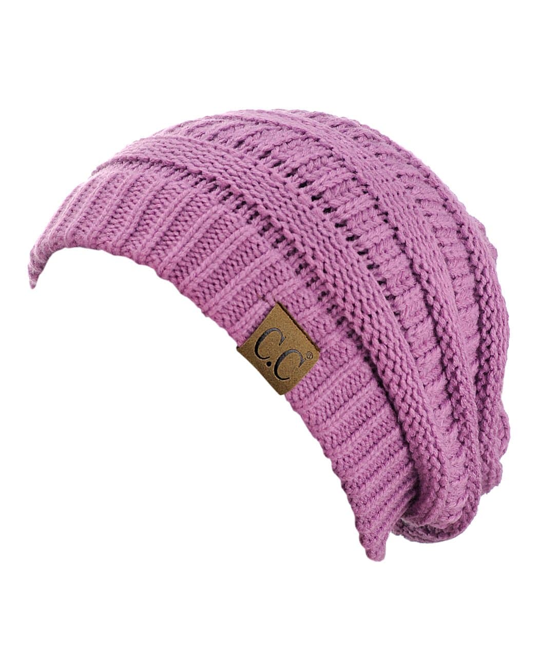 Warm Chunky Soft Stretch Cable Knit Beanie Skully — view 153