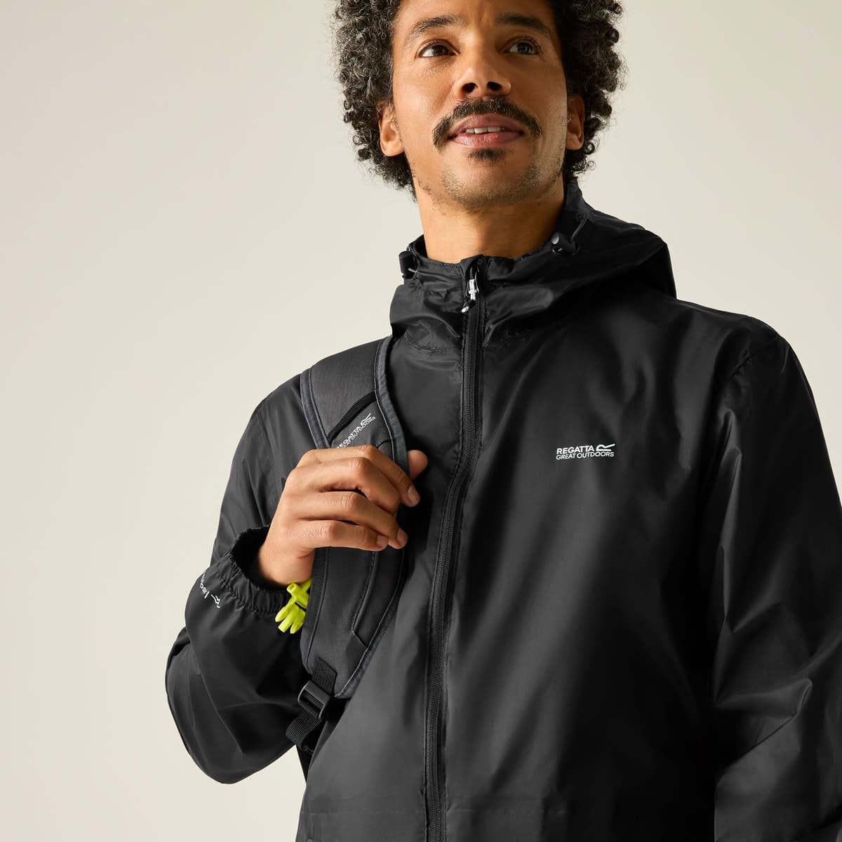 Regatta Men's Pack It Jacket, Waterproof, Breathable & Lightweight - Perfect for Outdoors, Rain, Walking, Hiking & Camping — view 6