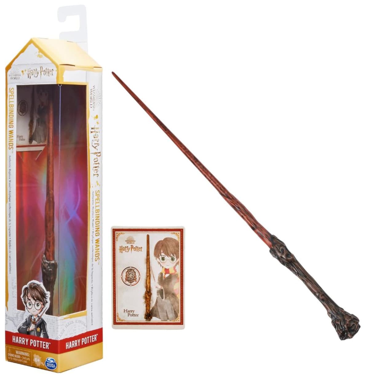 HARRY POTTER-WIZARDING WORLD - VARITA HERMIONE GRANGER DELUXE - Auténtica Varita de Hermione Granger de 30 cm con Tarjeta de Hechizo - 6062057 - Juguetes Niños 6 Años + — view 12