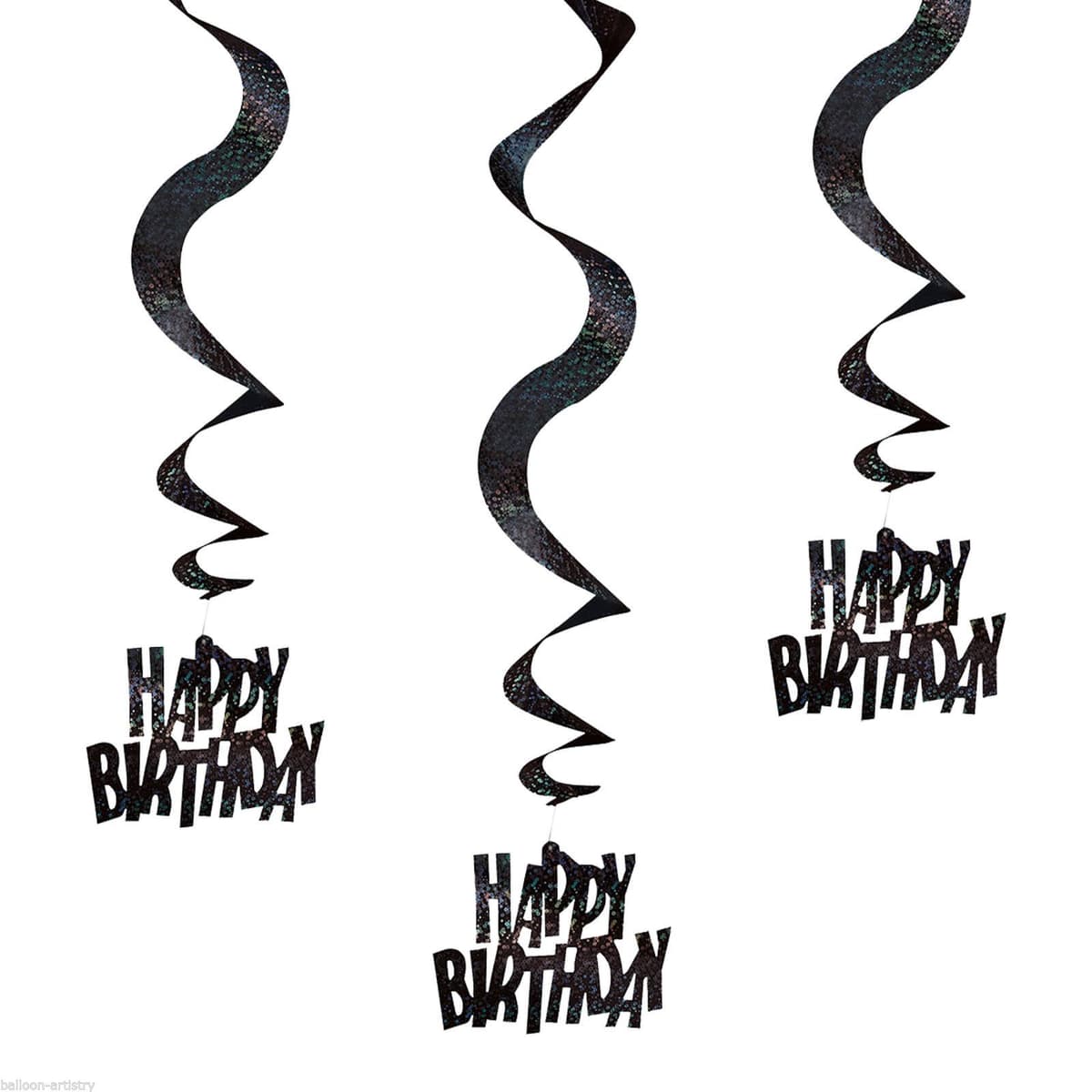 Unique Party 92068 - 9ft Foil Glitz Pink Happy 80th Birthday Banner — view 73