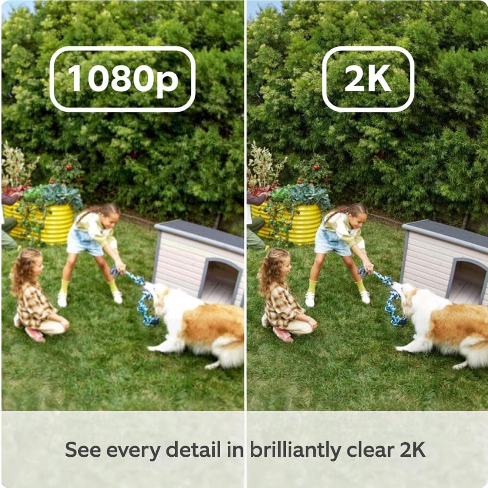 Ring Outdoor Camera Plus (newest gen) Battery | Wide-Angle 2K Video with Ring Vision I DIY Wireless Outdoor Security Camera | alternative to CCTV system I 30-day free trial of Ring Subscription Plan — view 2