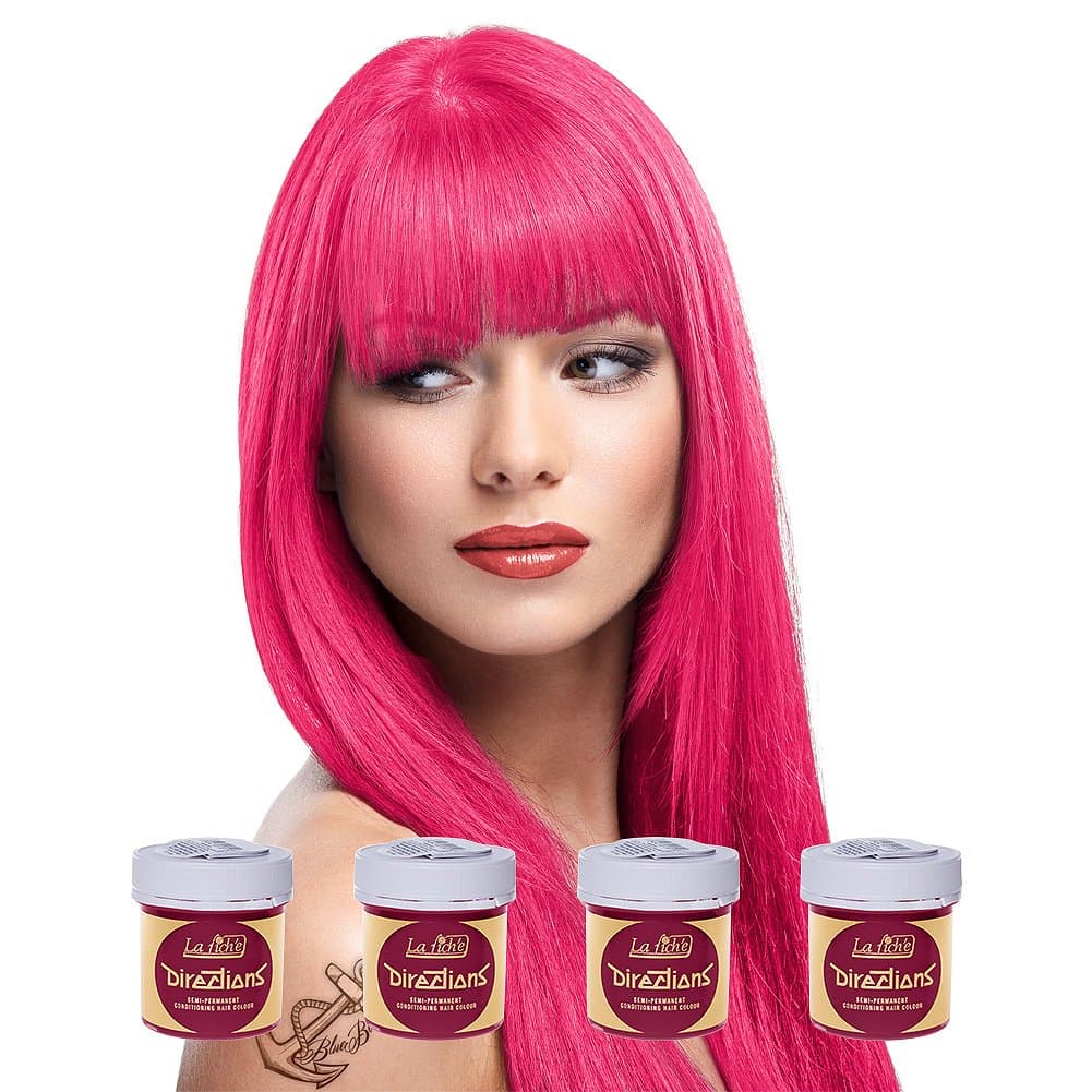 2x La Riche Directions Semi-Permanent Hair Color 100ml Tub - Violet — view 74