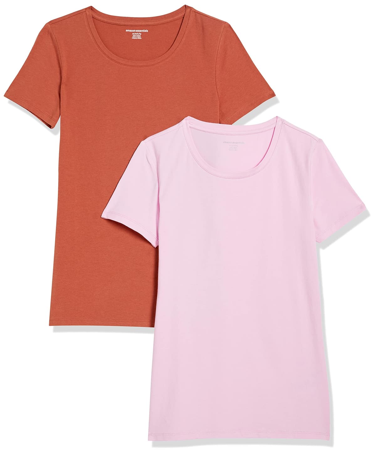 Amazon Essentials Women's Regular-Fit Short-Sleeve T-Shirt (Crewneck and V-Neck Options), Multipacks — view 123