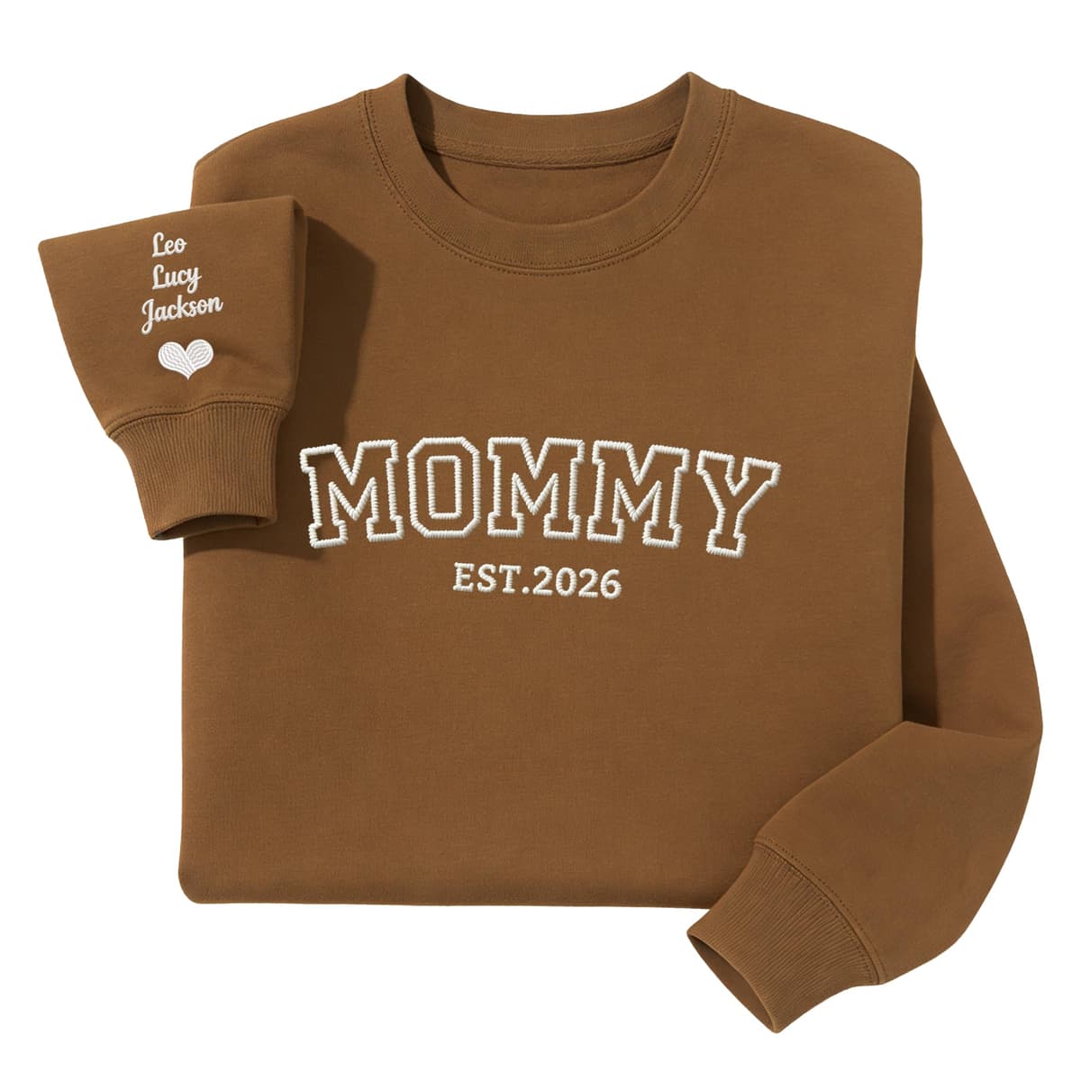 Sudadera Bordada Personalizada para Mamá, Sudadera Bordada Mama Personalizadas, Sudaderas con Capucha Personalizadas Bordadas, Regalos Hoodie para Nueva Mamá, Día de la Madre, Cumpleaños