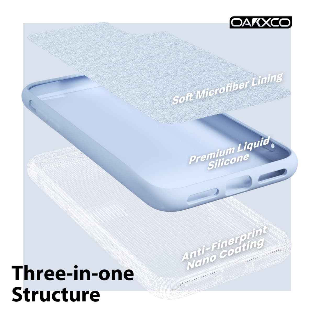 oakxco for iPhone 17 Pro Max Phone Case Liquid Silicone, Cute Thin Slim Grip Soft Rubber Gel for Women Men, Smooth Matte TPU Plain Solid Color Girly Simple Case with Camera Cover, Light Pink — view 672