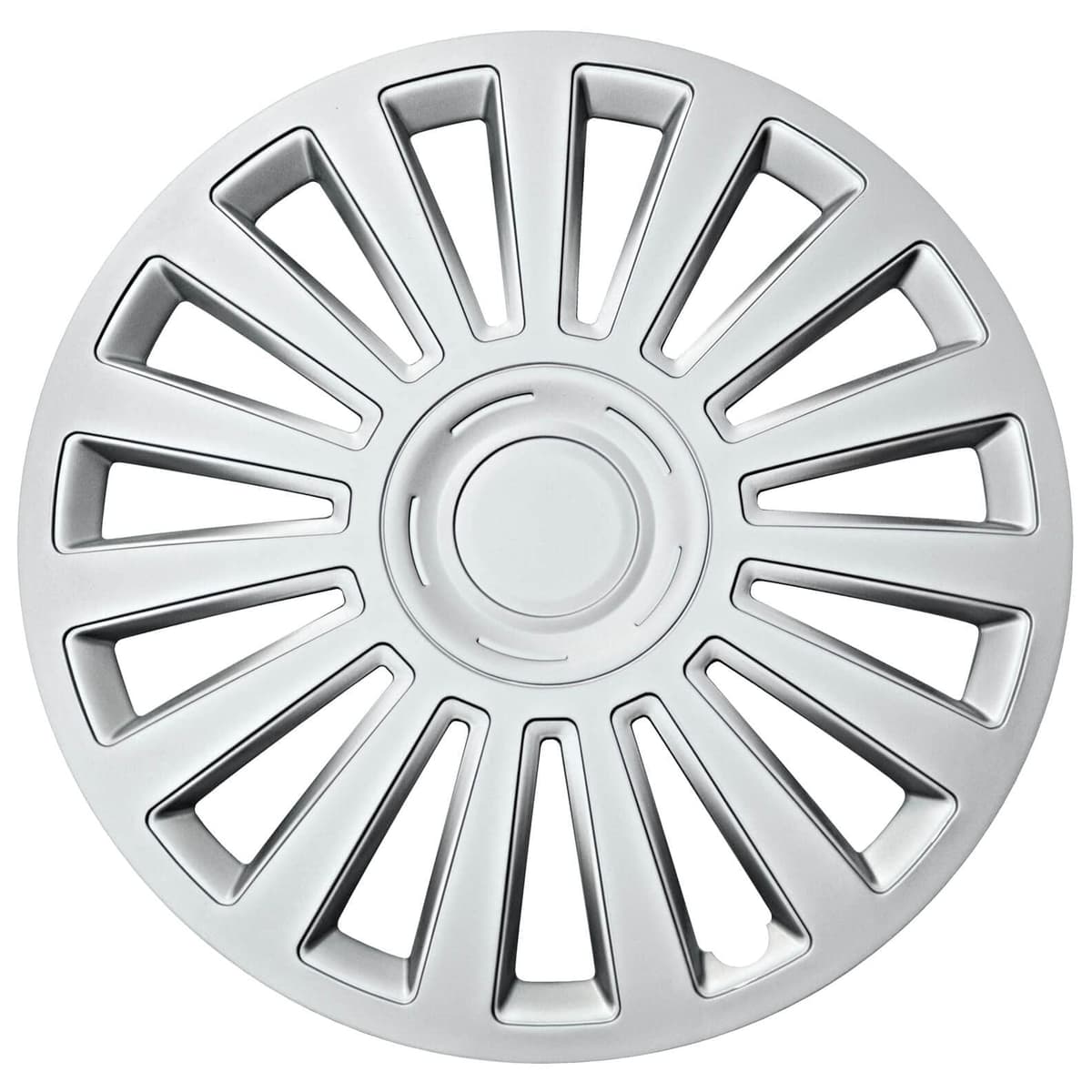 Juego de 4 Tapacubos de 14 Pulgadas Diseño Illinois RC Black, Acabado Negro y ABS Resistente a Fuertes Impactos, Duradero y Fiable con Anillo de sujeción Ajustable — view 11