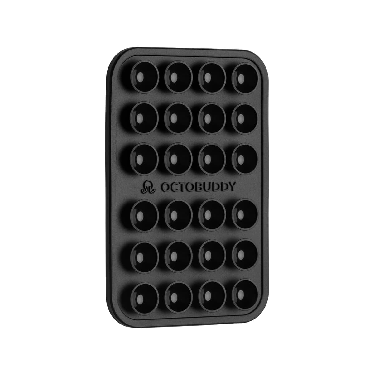 OCTOBUDDY || Silicone Suction Phone Case Adhesive Mount || (iPhone and Android Cellphone case Compatible, Hands-Free Mobile Accessory Holder for Selfies and Videos) Fidget Toy (See-Through) — view 11