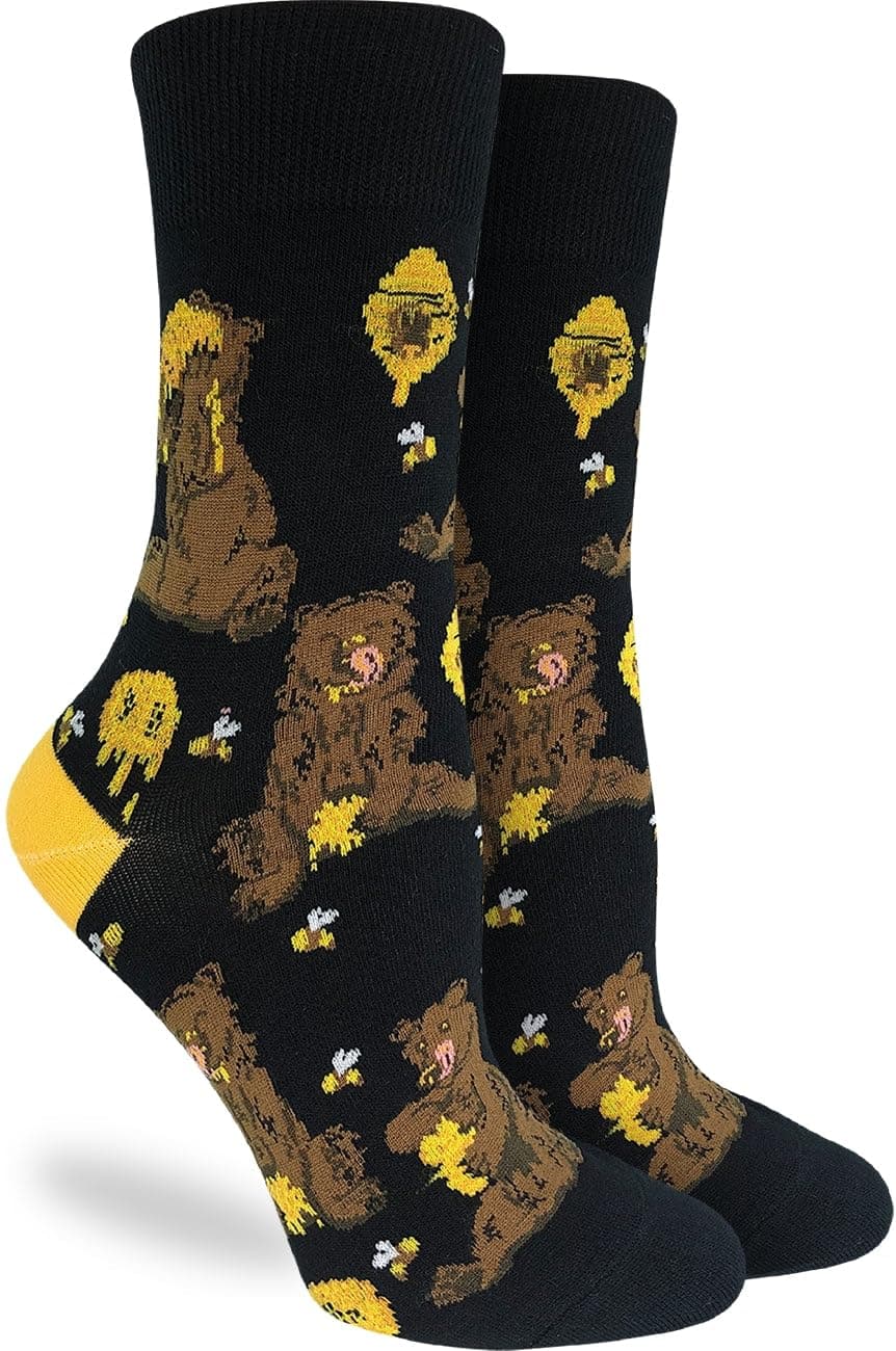 Good Luck Sock Women's Floral Dinosaurs Socks, Shoe Size 5-9 — view 150