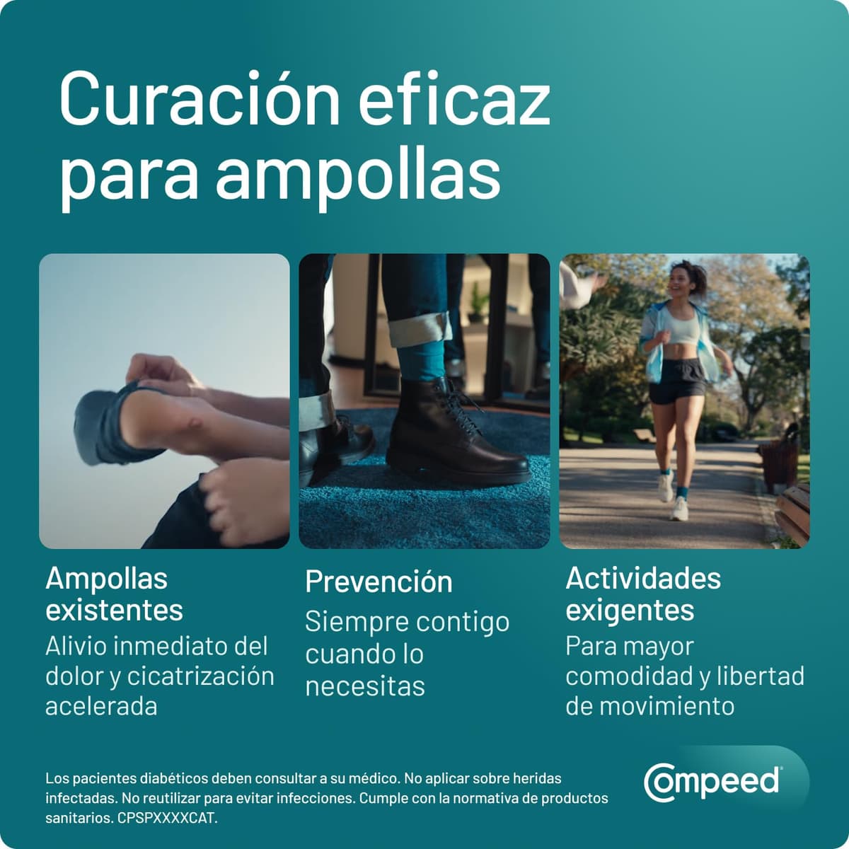 COMPEED Ampollas Medianas, Protección Contra Rozaduras, Pack 10 uds — view 4