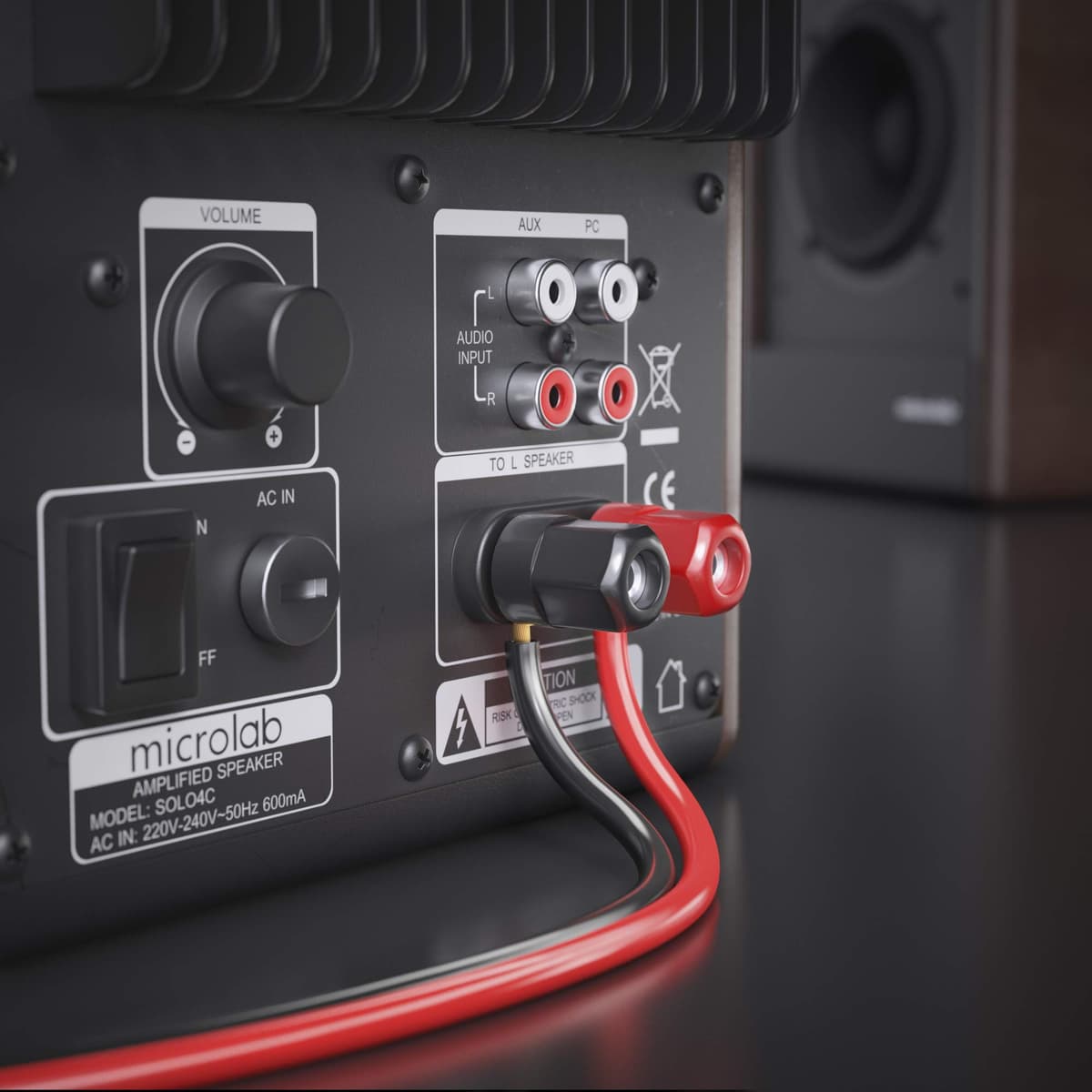 sonero® 100 Metros 2x1.50mm² Cable de Altavoz CCA, Color: Rojo/Negro — view 5