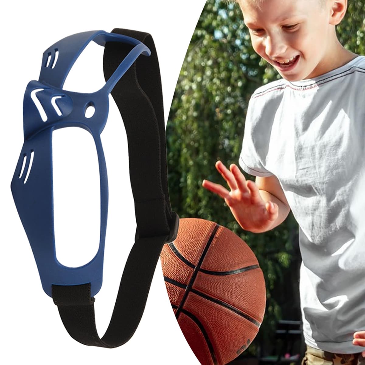 Genérico Gafas de Driblar Juveniles - Gafas de Regateo Gafas Deportivas Baloncesto,Equipo de Protección Deportiva para Entrenamiento de Jugadores Juveniles y Adultos — view 3