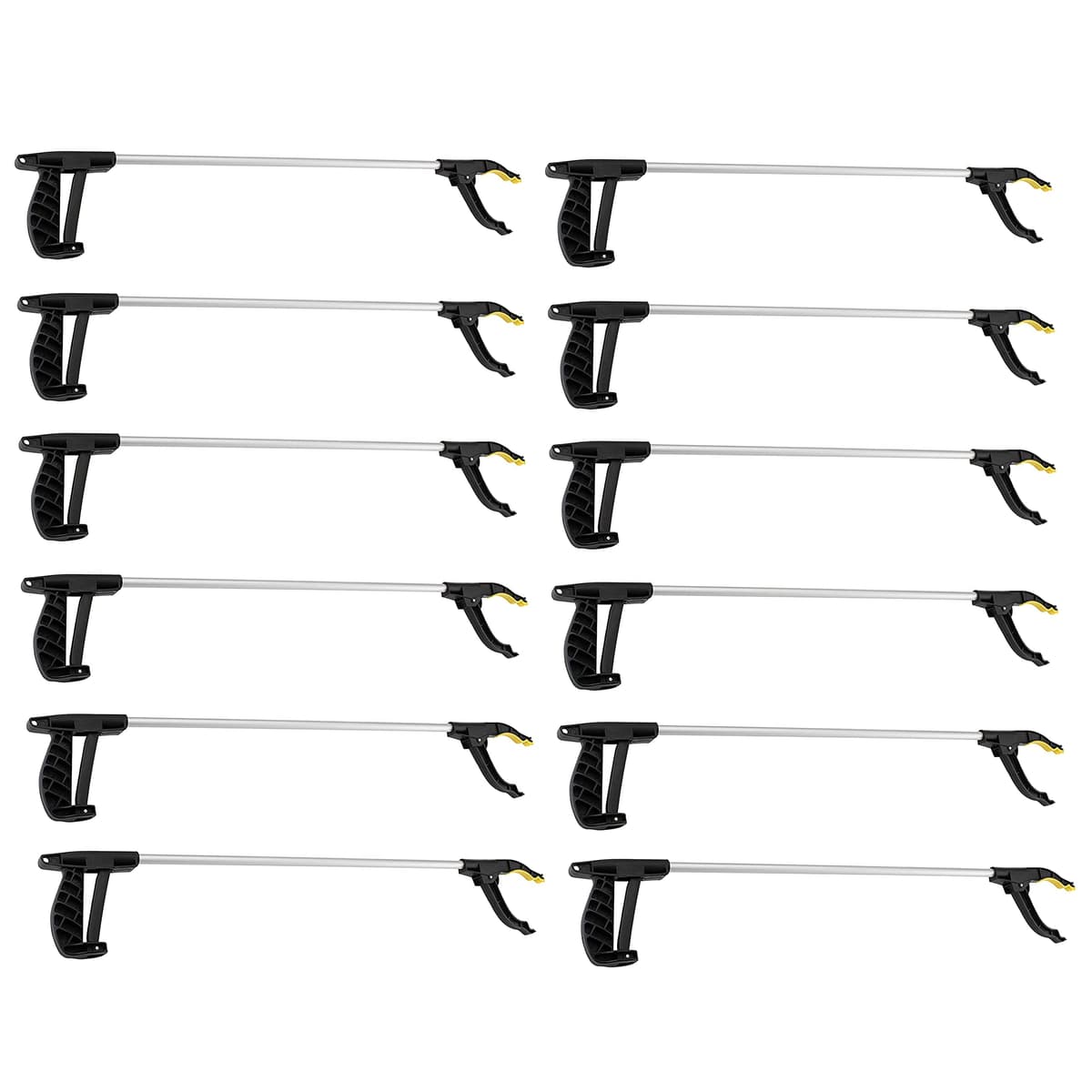 Straame Garden | Litter Picker Grab & Grip Reaching Litter Rubbish Pick Up Tool | Leaf Grabber Stick | Multiuse Grabber Light Items (Standard Pick Up Tool Pack of 4) — view 9