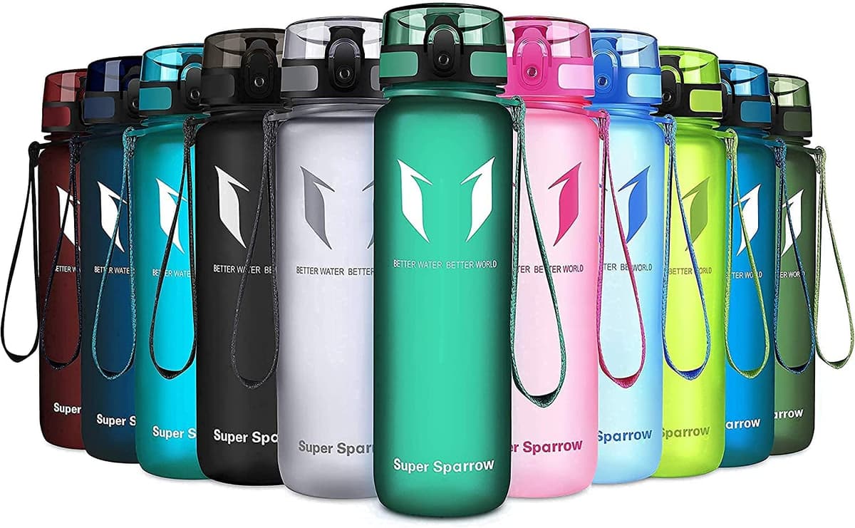 Super Sparrow Botella de Agua Deportiva -350ml & 500ml & 750ml & 1000ml - Sin BPA — view 60