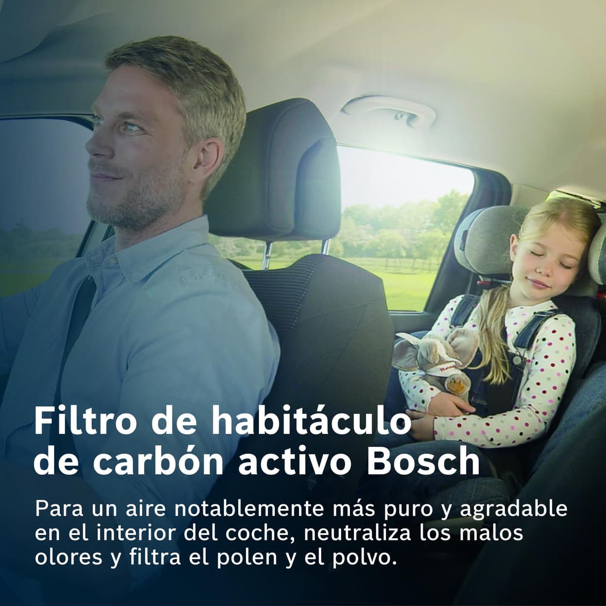 Bosch R2543 Filtro de Habitáculo de Carbón Activo - Filtro de Repuesto Contra Olores Desagradables, Polen y Polvo, Para un Aire más Limpio en el Vehículo — view 5