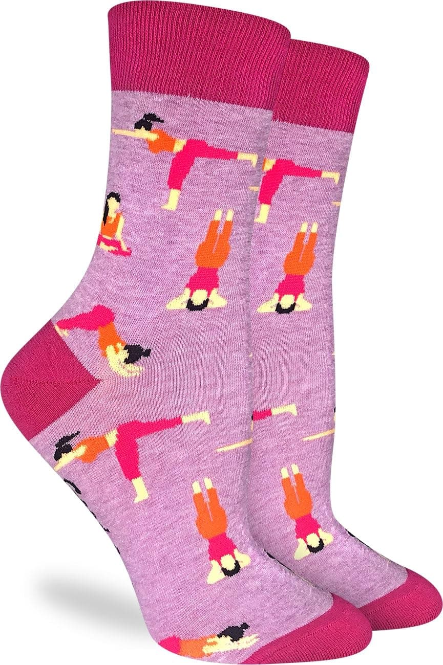 Good Luck Sock Women's Floral Dinosaurs Socks, Shoe Size 5-9 — view 217