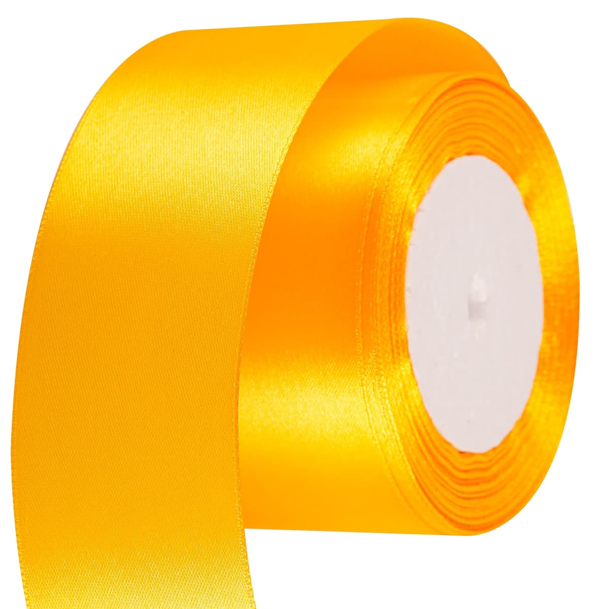 40mm Wide White Ribbon Thick Wedding Car Ribbon 22m, 1.5 inch Thick White Satin Ribbon for Gift Wrapping Wedding Car Christmas Birthday Cake Hair Bow Florist Bouquet Crafts Decorations — view 142
