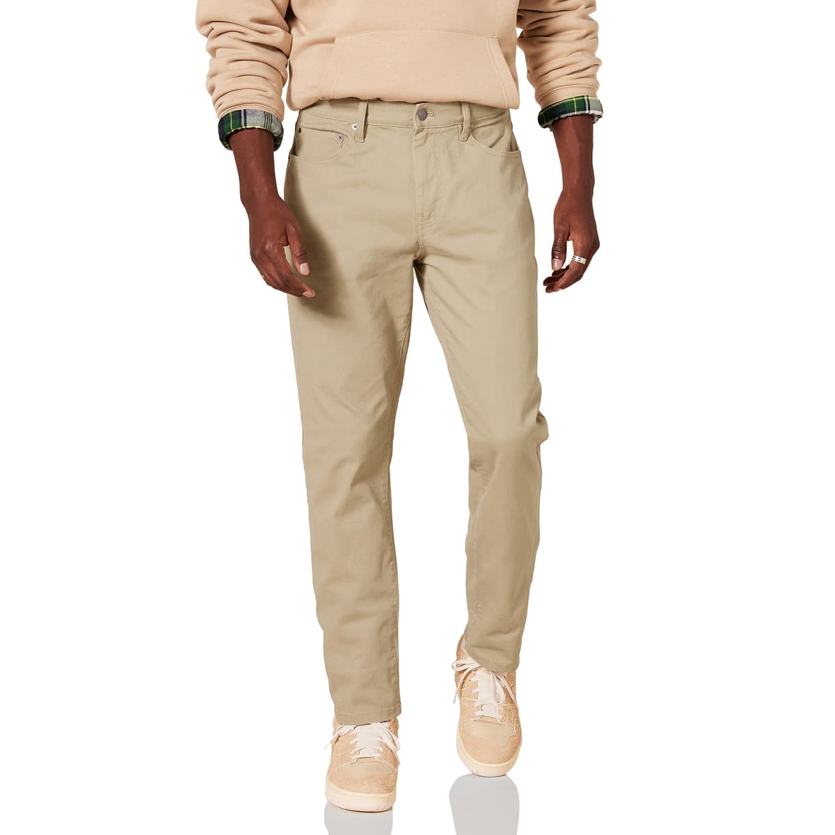 Amazon Essentials Men's Athletic-Fit 5-Pocket Stretch Twill Trouser (Available in Big & Tall) — view 10