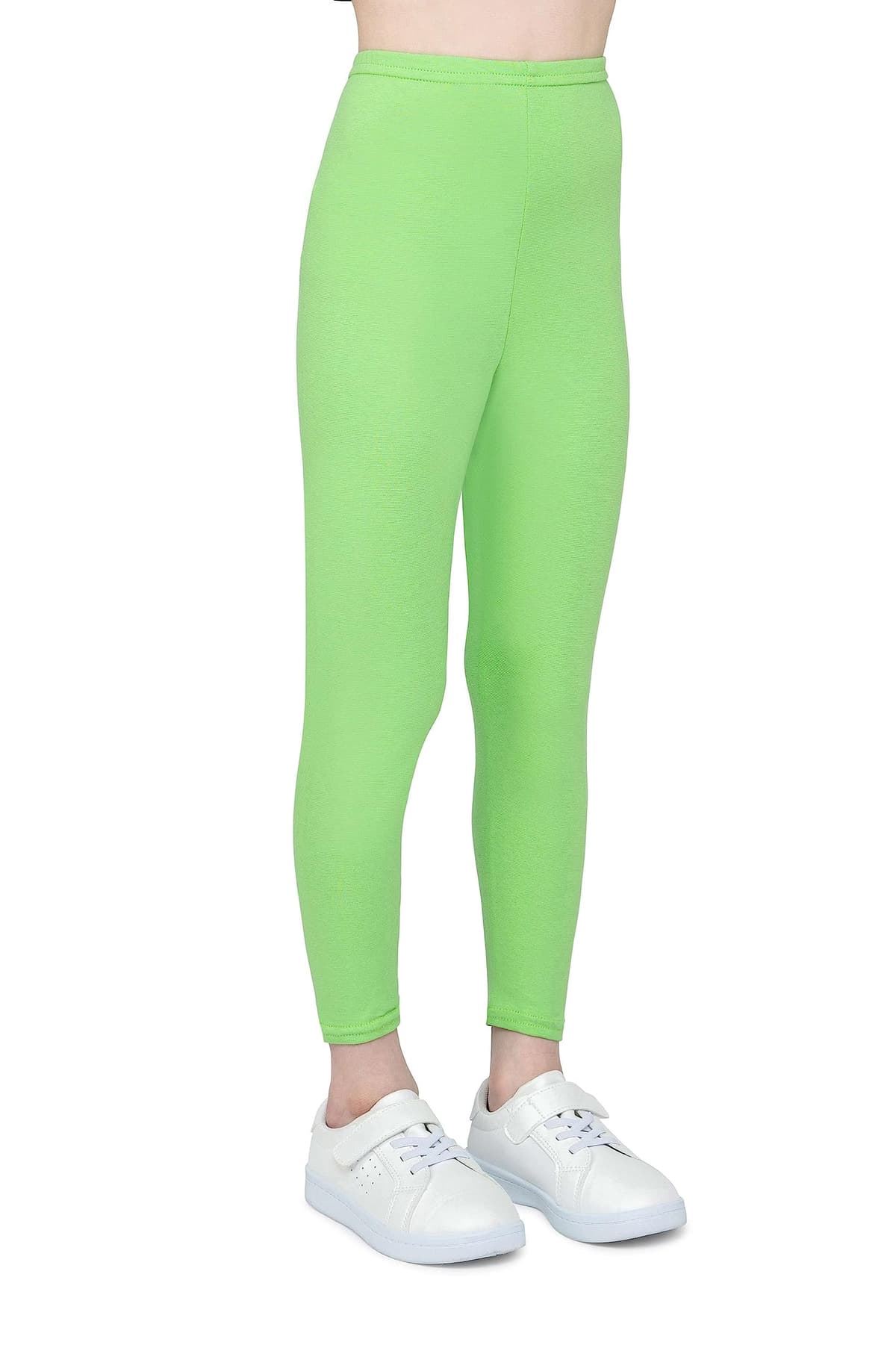 Leggings de algodón para niñas, Pantalones Suaves y cómodos para niños, Entrenamiento Informal, Estilo Elegante, Ropa básica Zoe — view 9
