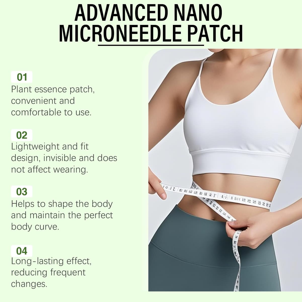 5 Cajas Moringa x Berberine Patch 10 en 1, Parche Avanzado de Nano Microagujas,Fáciles de Usar,Parche de Metabalance Profesional para Hombres y Mujeres (5PCS) — view 3