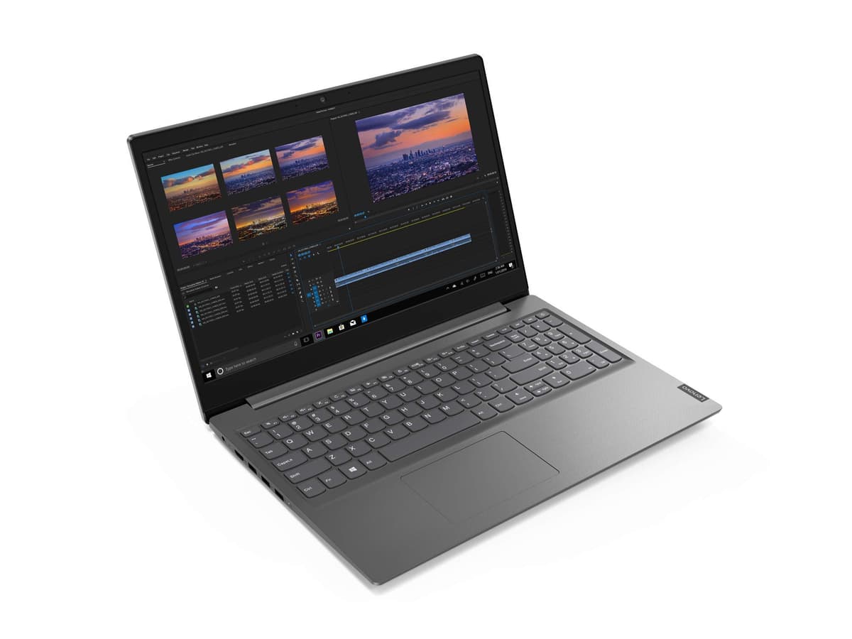Lenovo V15 G2 IJL - Ordenador Portátil 15.6" FHD, (Intel CELERON N4500, , 8GB RAM, 256SSD, Integrated Intel UHD Graphics 600, FDOS), Black -Teclado QWERTY Español — view 2