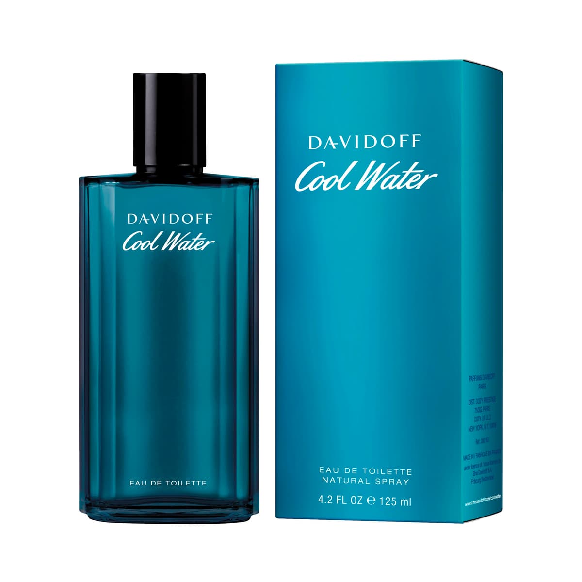 DAVIDOFF Cool Water - Eau de Toilette for Him - Aromatic Fragrance with Notes of Coriander, Mint, Lavender and Amber - Medium Longevity — view 2