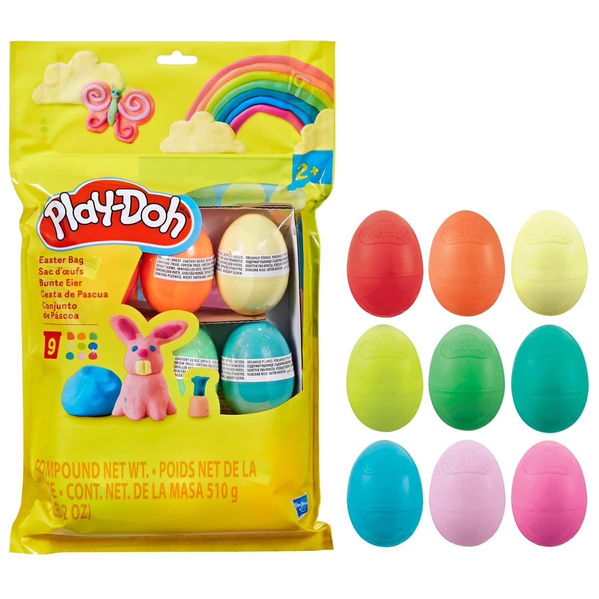 Play-Doh Pack de 20 Botes de Plastilina No Tóxica, Surtido de Colores, Manualidades y Actividades Creativas, Niños y Niñas de 2 Años o Más — view 4