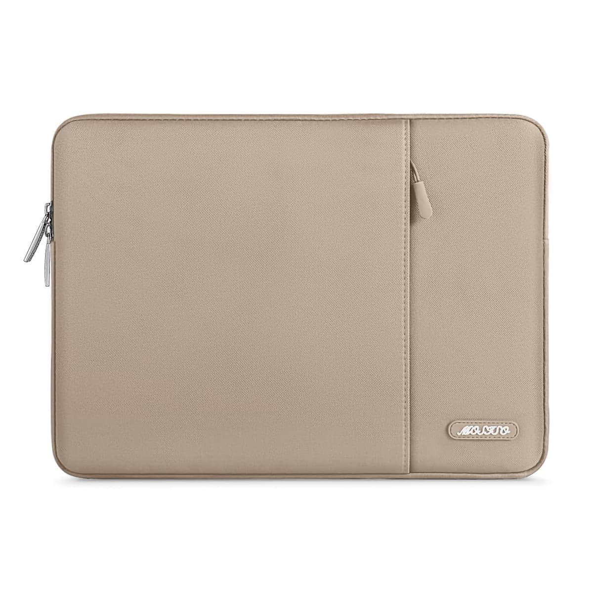 MOSISO Laptop Case 13.3 inch, 13-13.3 inch Laptop Sleeve Compatible with MacBook Air/Pro 13/Pro 14 M5 M4 M3 M2 M1, HP Dell ASUS Lenovo,Polyester Vertical Computer Sleeve Bag with Pocket, Gray — view 53