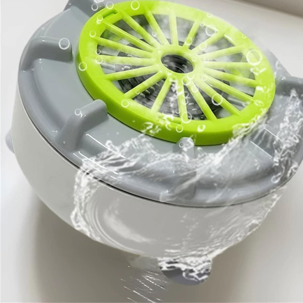 Portable Fruit and Vegetable Washer Cleaning Machine Waterproof USB Automatic Washer Spinner USB Fruit Cleaner — view 3